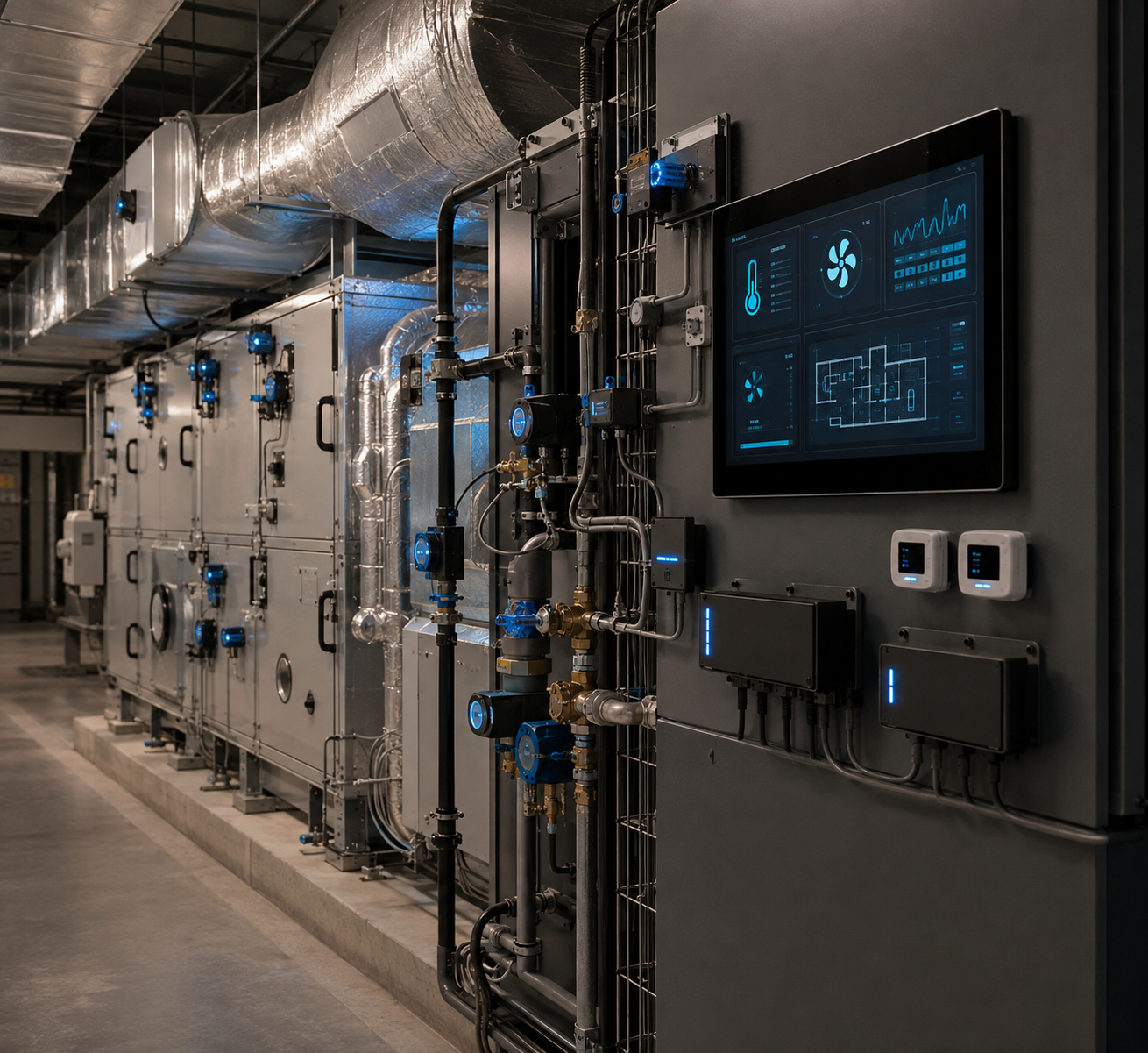 Commercial HVAC automation system